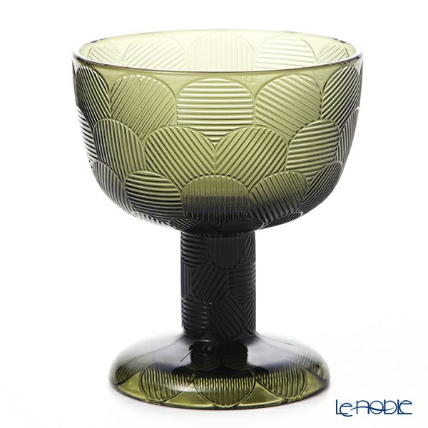 イッタラ（iittala） ミランダ ボウル（スタンドボウル／脚付） 14.5cm モスグリーン 1051297