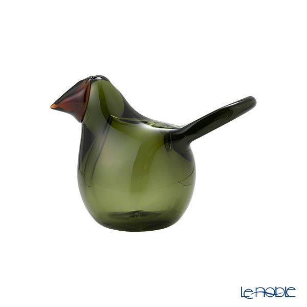 イッタラ（iittala） Birds by Toikka（バードバイトイッカ） シエッポ／ヒタキ モスグリーン・コッパー 1057699