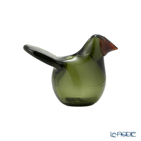イッタラ（iittala） Birds by Toikka（バードバイトイッカ） シエッポ／ヒタキ モスグリーン・コッパー 1057699
