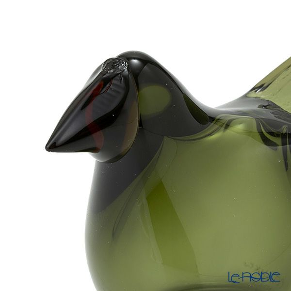 イッタラ（iittala） Birds by Toikka（バードバイトイッカ） シエッポ／ヒタキ モスグリーン・コッパー 1057699