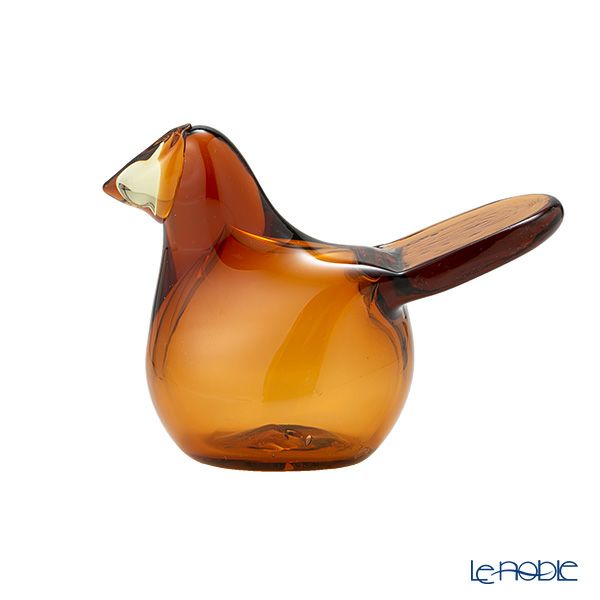 イッタラ（iittala） Birds by Toikka（バードバイトイッカ） シエッポ／ヒタキ コッパー・レモン 1057701
