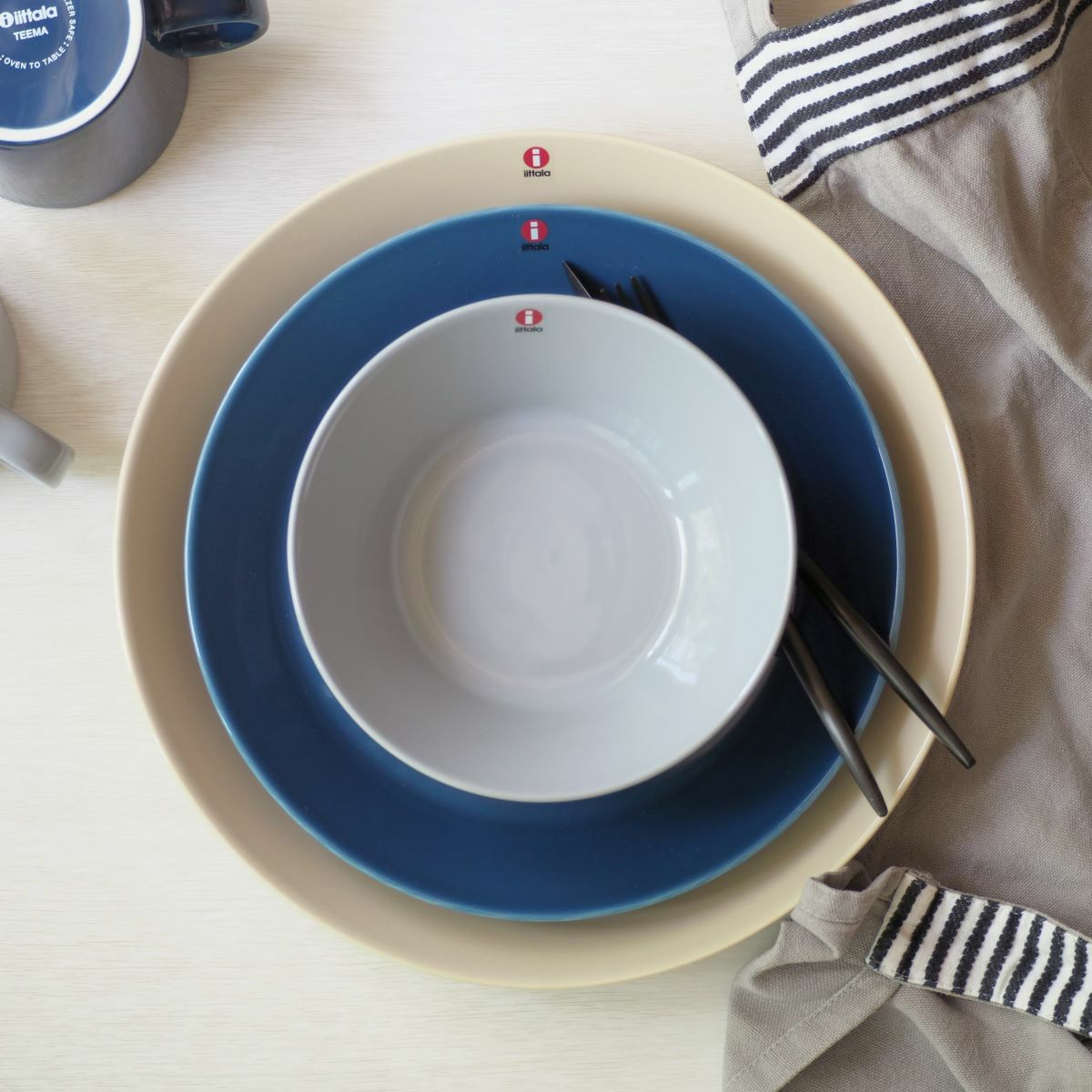 イッタラ（iittala） ティーマ プレート 21cm ヴィンテージブルー 1061237