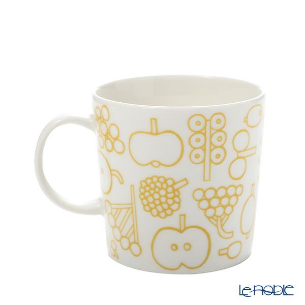 イッタラ（iittala） キュリアス マインド オブ オイバ トイッカ マグカップ 300ml フルッタ イエロー 1062498