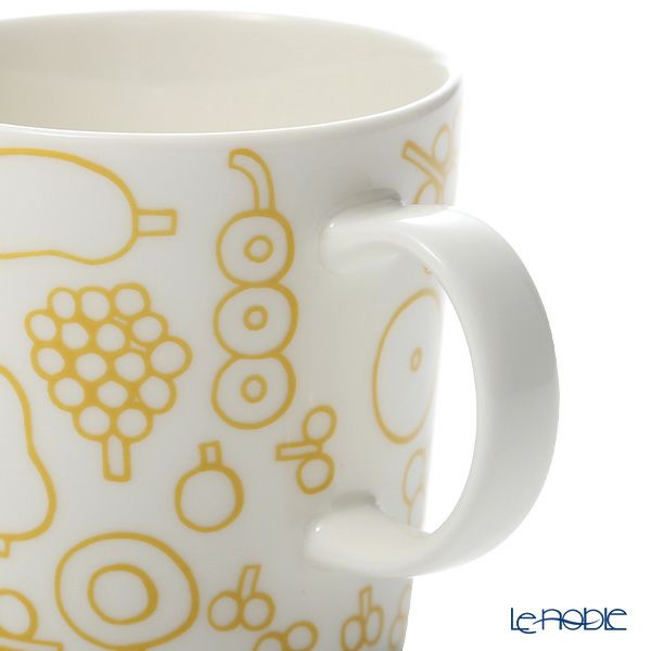 イッタラ（iittala） キュリアス マインド オブ オイバ トイッカ マグカップ 300ml フルッタ イエロー 1062498