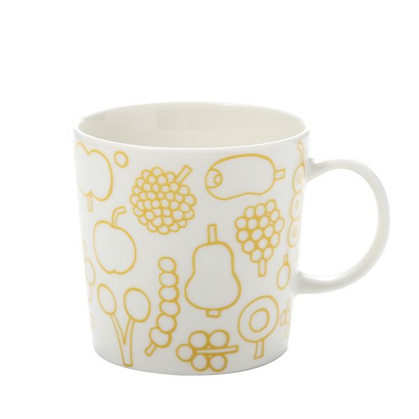 イッタラ（iittala） キュリアス マインド オブ オイバ トイッカ マグカップ 300ml フルッタ イエロー 1062498