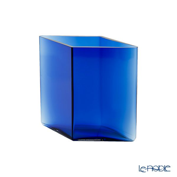 イッタラ（iittala） ルーツ ベース（花瓶） ウルトラマリンブルー 205×180mm 1062565