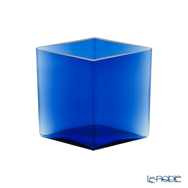 イッタラ（iittala） ルーツ ベース（花瓶） ウルトラマリンブルー 205×180mm 1062565