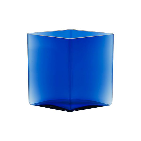 イッタラ（iittala） ルーツ ベース（花瓶） ウルトラマリンブルー 205×180mm 1062565