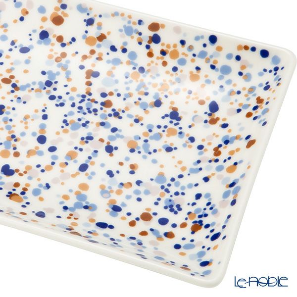 イッタラ（iittala） ヘレ（キュリアス マインド オブ オイバ トイッカ） プレートA5 15×21cm ブルーブラウン 1065512