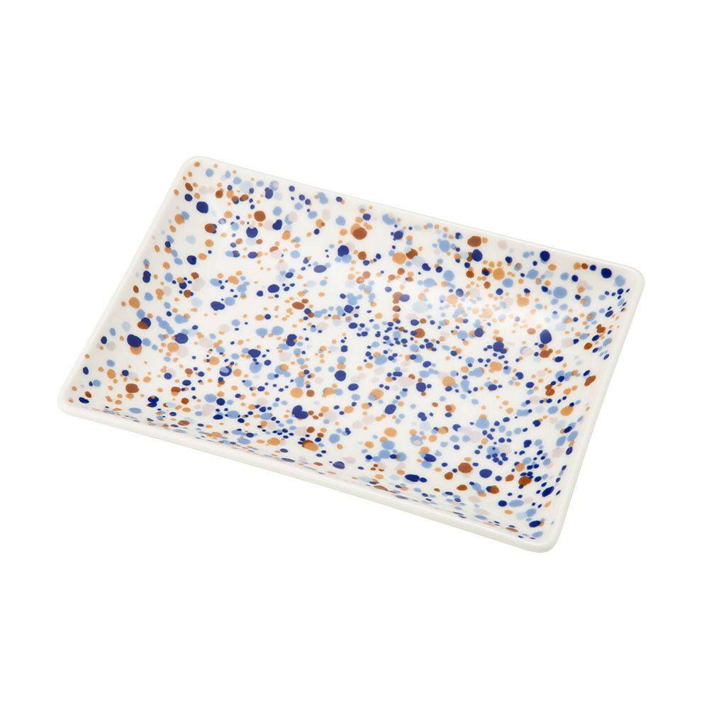 イッタラ（iittala） ヘレ（キュリアス マインド オブ オイバ トイッカ） プレートA5 15×21cm ブルーブラウン 1065512