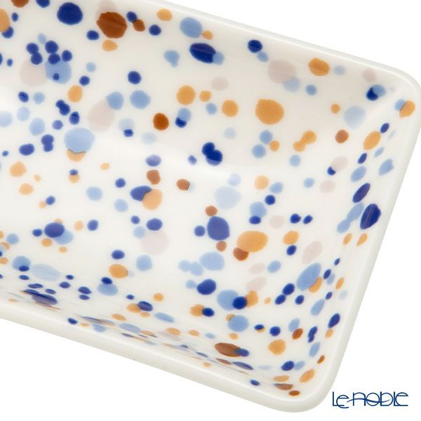 イッタラ（iittala） ヘレ（キュリアス マインド オブ オイバ トイッカ） プレートA7 7×10cm ブルーブラウン 1065514 小皿／豆皿（角皿）