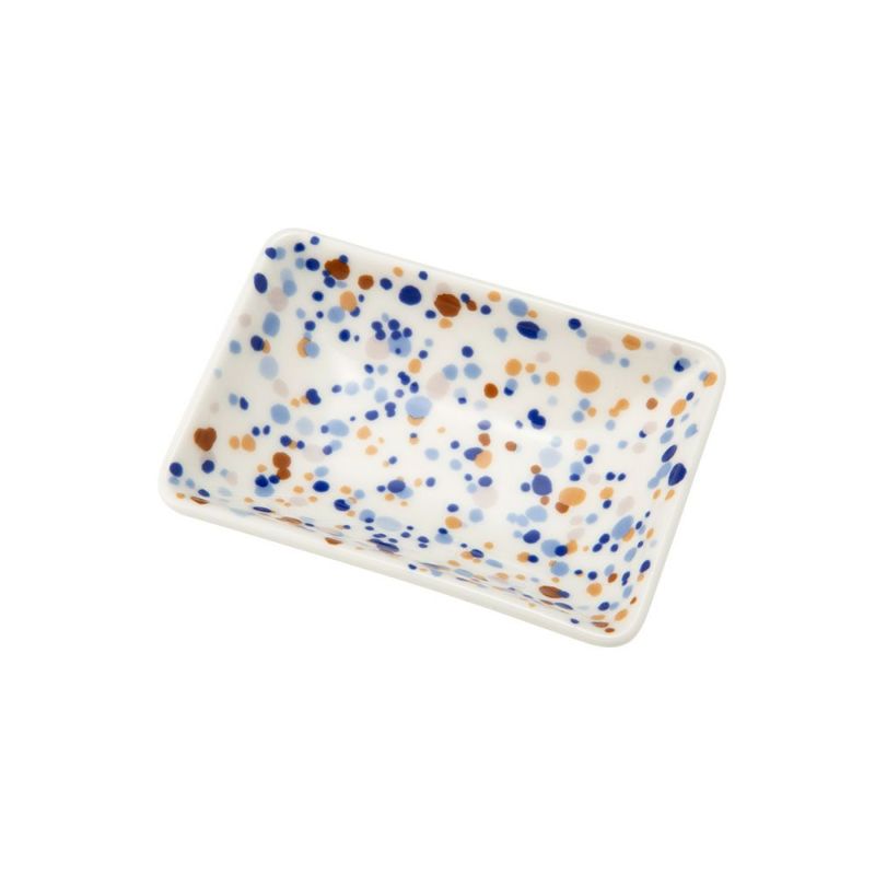 イッタラ（iittala） ヘレ（キュリアス マインド オブ オイバ トイッカ） プレートA7 7×10cm ブルーブラウン 1065514 小皿／豆皿（角皿）