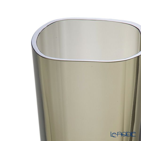 イッタラ（iittala） アルヴァ・アアルト ベース（花瓶） 180mm スモーキーグレー 1066194