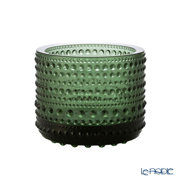 イッタラ（iittala） カステヘルミ キャンドルホルダー 64mm パイングリーン 1070557