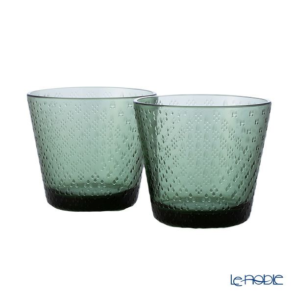 イッタラ（iittala） ツンドラ タンブラー 290ml パイングリーン 1070607 ペア