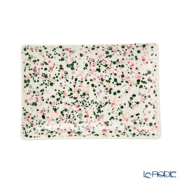 イッタラ（iittala） ヘレ（キュリアス マインド オブ オイバ トイッカ） プレートA5 15×21cm ピンクグリーン