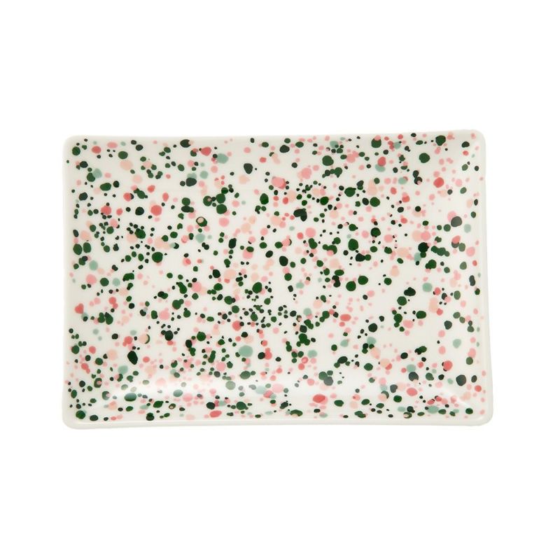 イッタラ（iittala） ヘレ（キュリアス マインド オブ オイバ トイッカ） プレートA5 15×21cm ピンクグリーン