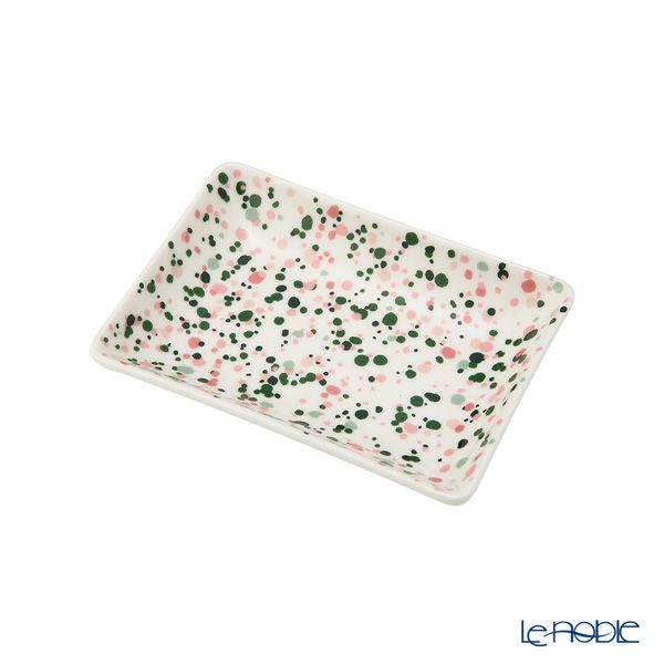 イッタラ（iittala） ヘレ（キュリアス マインド オブ オイバ トイッカ） プレートA6 10×15cm ピンクグリーン 1070621