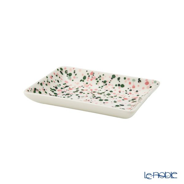 イッタラ（iittala） ヘレ（キュリアス マインド オブ オイバ トイッカ） プレートA6 10×15cm ピンクグリーン 1070621