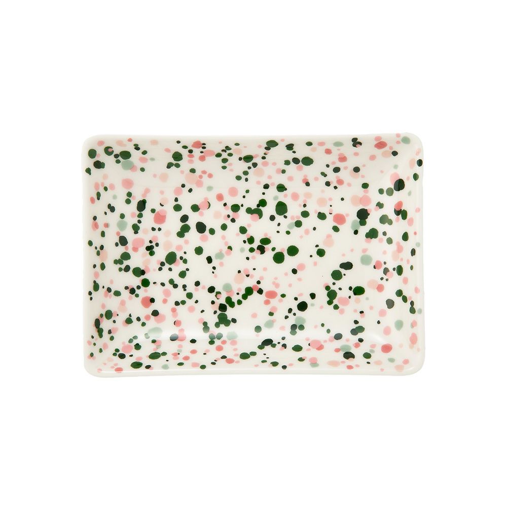 イッタラ（iittala） ヘレ（キュリアス マインド オブ オイバ トイッカ） プレートA6 10×15cm ピンクグリーン 1070621