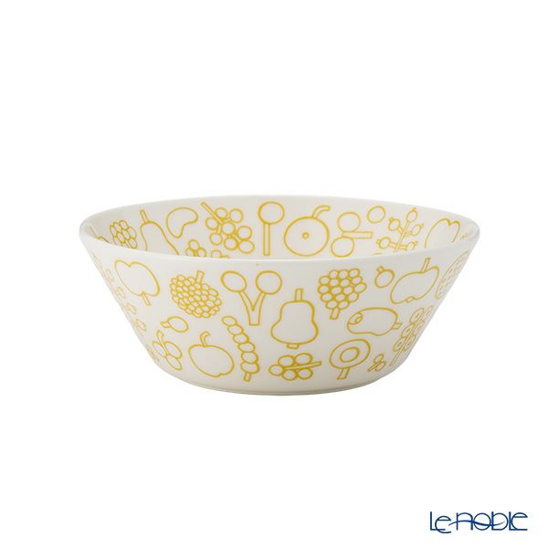 イッタラ（iittala） キュリアス マインド オブ オイバ トイッカ ボウル 15cm フルッタ イエロー 1070626