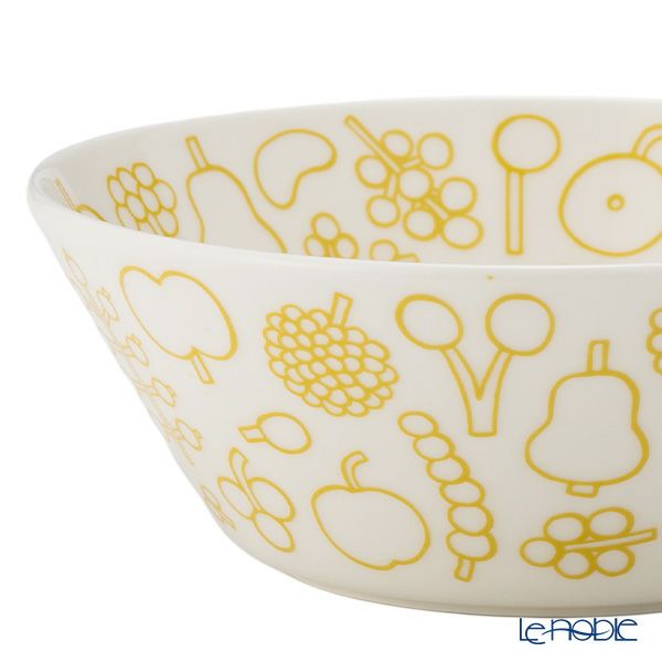 イッタラ（iittala） キュリアス マインド オブ オイバ トイッカ ボウル 15cm フルッタ イエロー 1070626