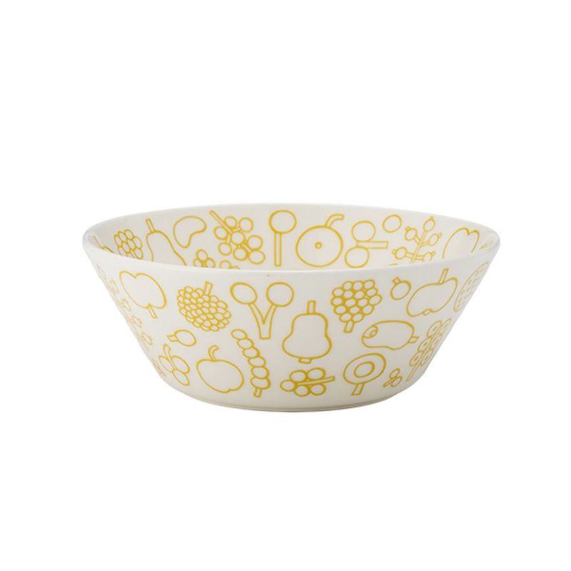 イッタラ（iittala） キュリアス マインド オブ オイバ トイッカ ボウル 15cm フルッタ イエロー 1070626