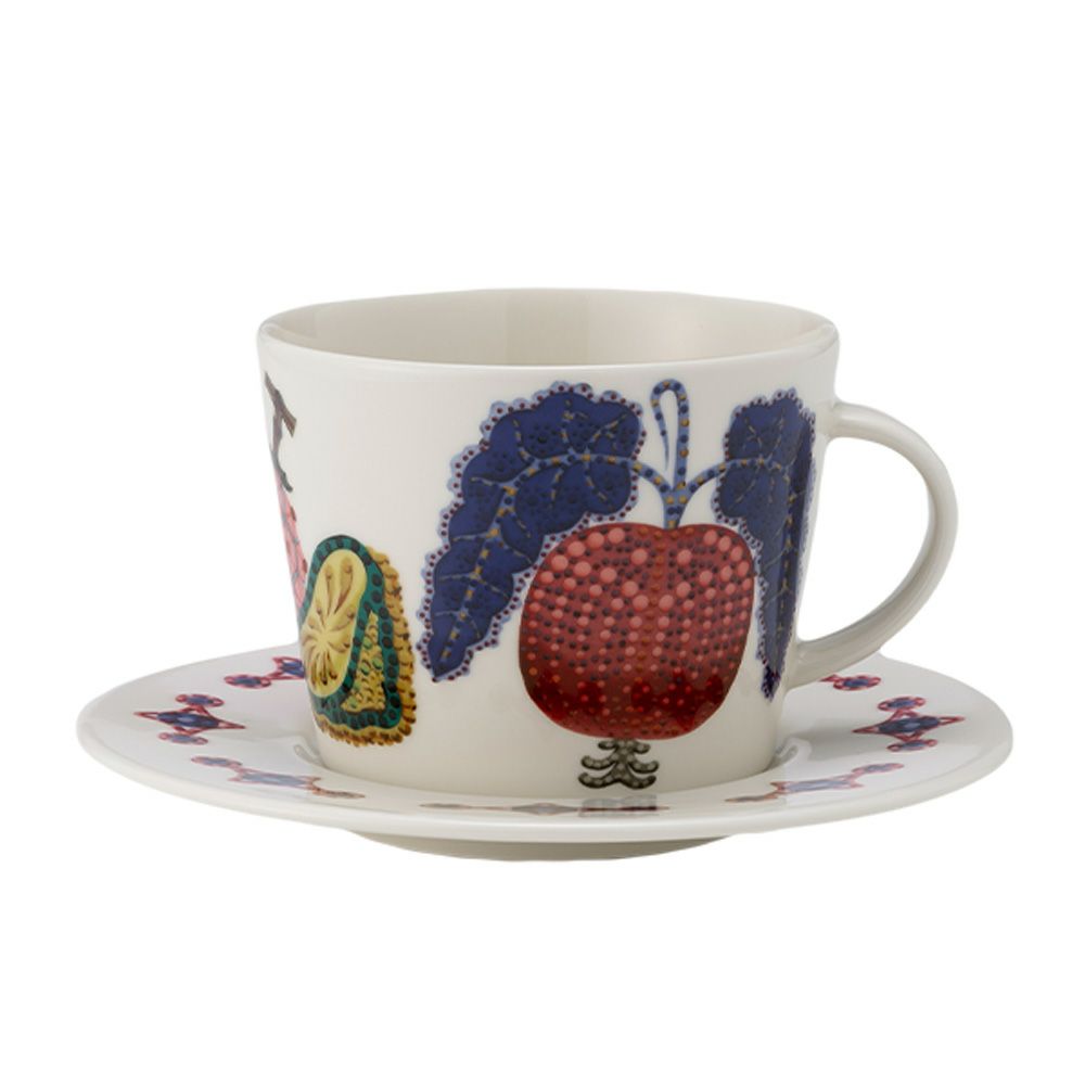 イッタラ（iittala） タイカ サト ティーカップ＆ソーサー 300ml 1070912