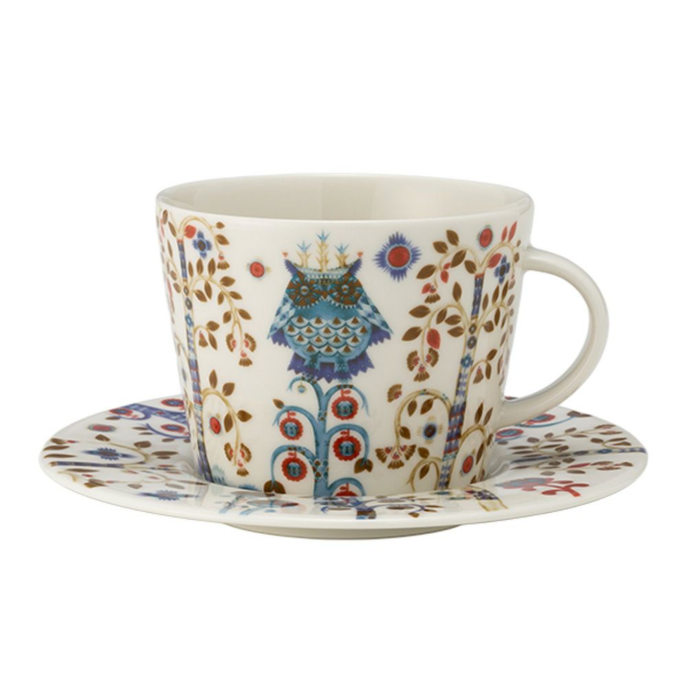 イッタラ（iittala） タイカ ホワイト ティーカップ＆ソーサー 300ml 1075820