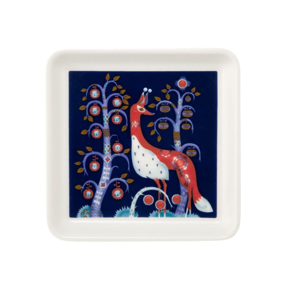 イッタラ（iittala） タイカ ブルー スクエアプレート 12×12cm 1070927