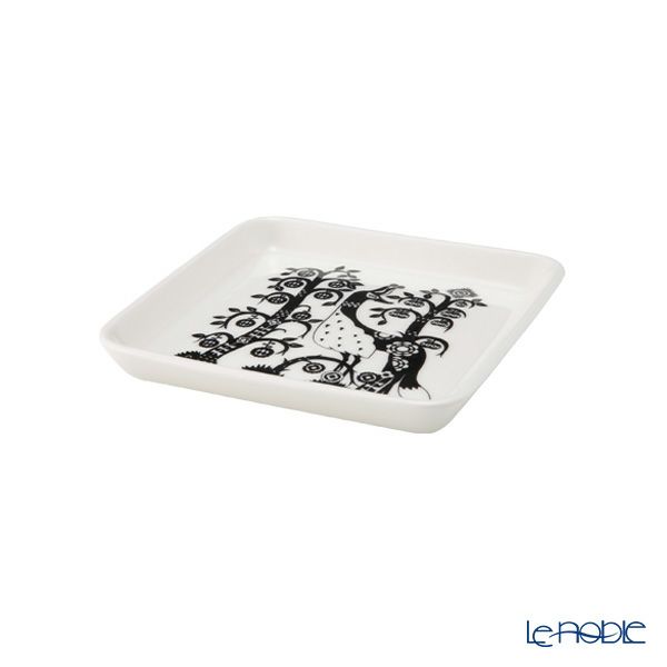 イッタラ（iittala） タイカ ブラック スクエアプレート 12×12cm 1070928