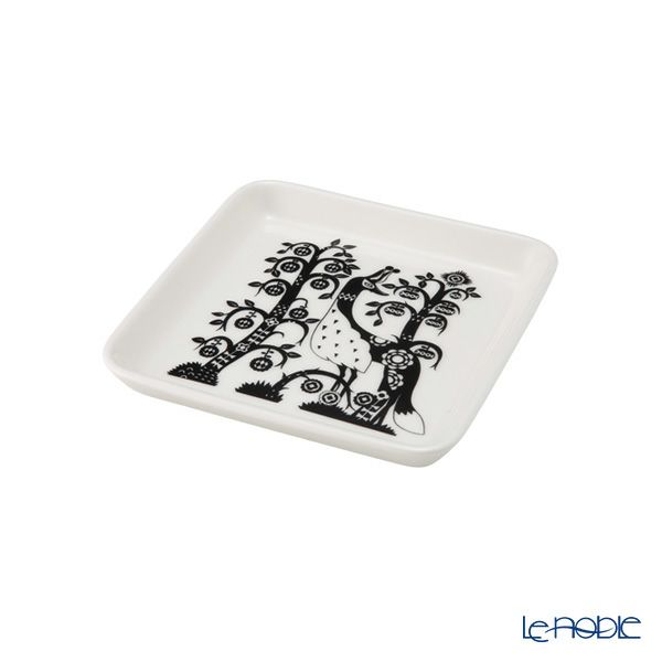 イッタラ（iittala） タイカ ブラック スクエアプレート 12×12cm 1070928