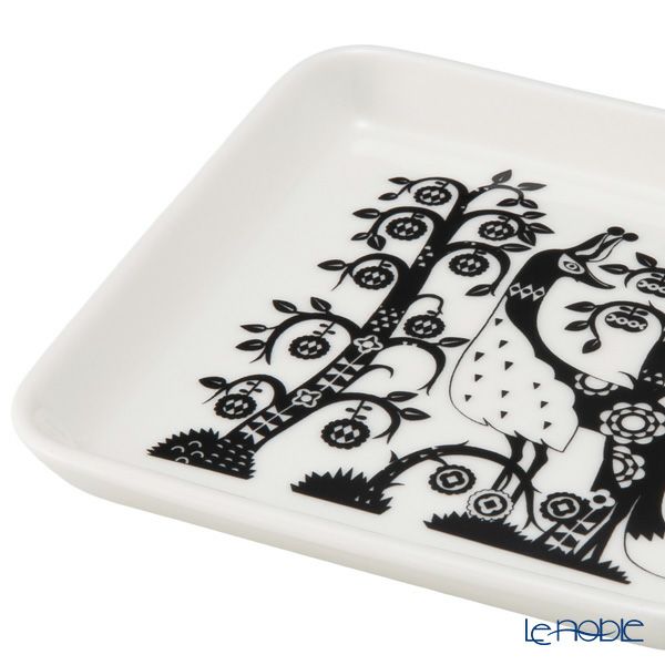 イッタラ（iittala） タイカ ブラック スクエアプレート 12×12cm 1070928