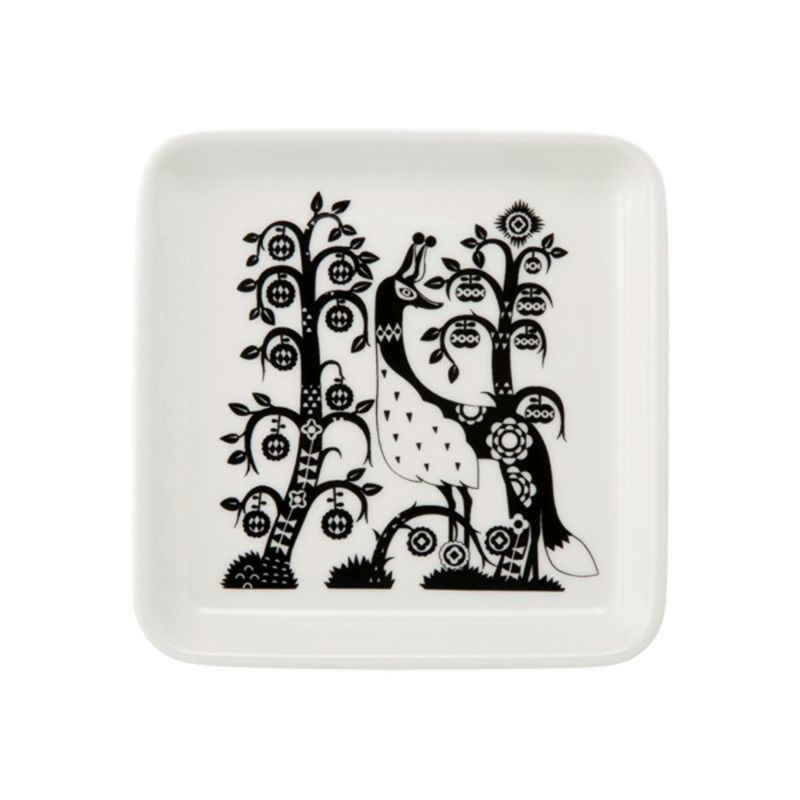 イッタラ（iittala） タイカ ブラック スクエアプレート 12×12cm 1070928