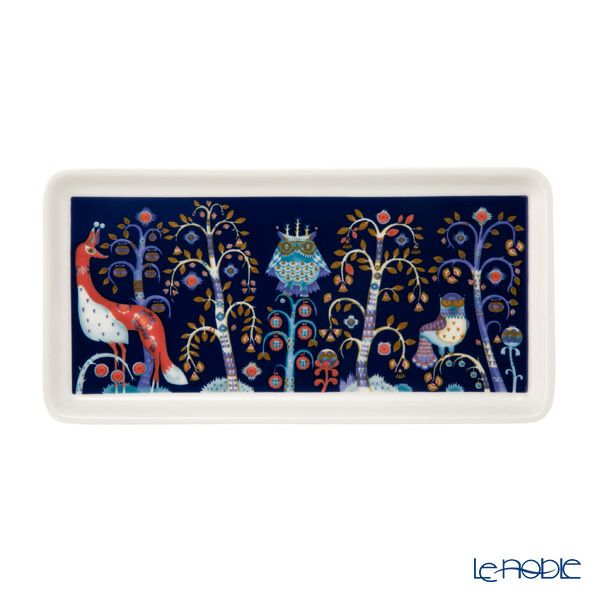 イッタラ（iittala） タイカ ブルー レクタングラープレート 12×24cm 1070931