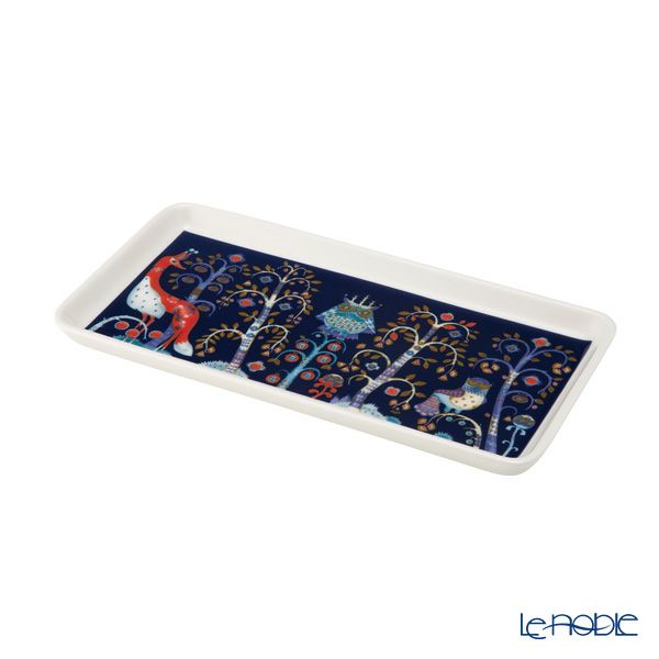 イッタラ（iittala） タイカ ブルー レクタングラープレート 12×24cm 1070931