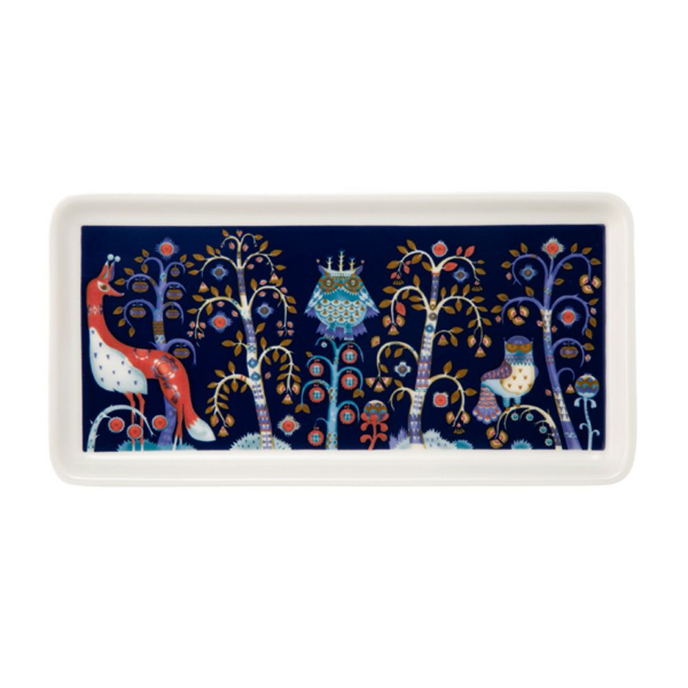 イッタラ（iittala） タイカ ブルー レクタングラープレート 12×24cm 1070931