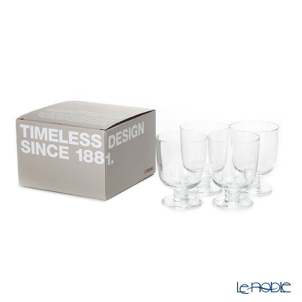 イッタラ（iittala） レンピ 脚付きグラス クリア 350ml 4個セット