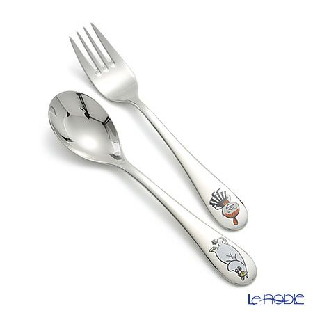 ハックマン（HACKMAN） ムーミン カトラリー 2008 ベビーセット（フローレン＆ミイ）