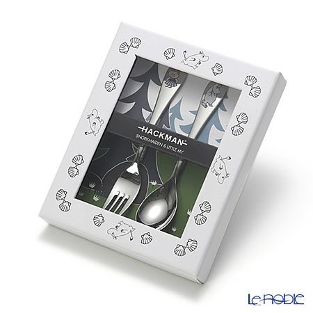 ハックマン（HACKMAN） ムーミン カトラリー 2008 ベビーセット（フローレン＆ミイ）