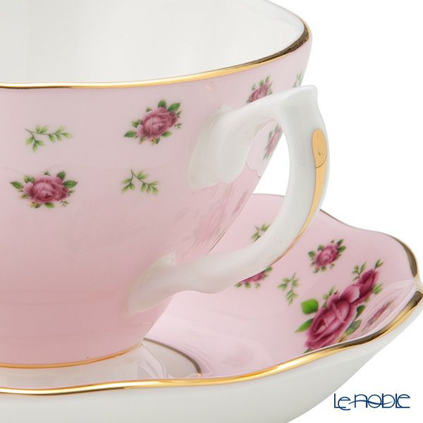 ロイヤル・アルバート ニューカントリーローズ（ピンク） ヴィンテージ ティーカップ＆ソーサー