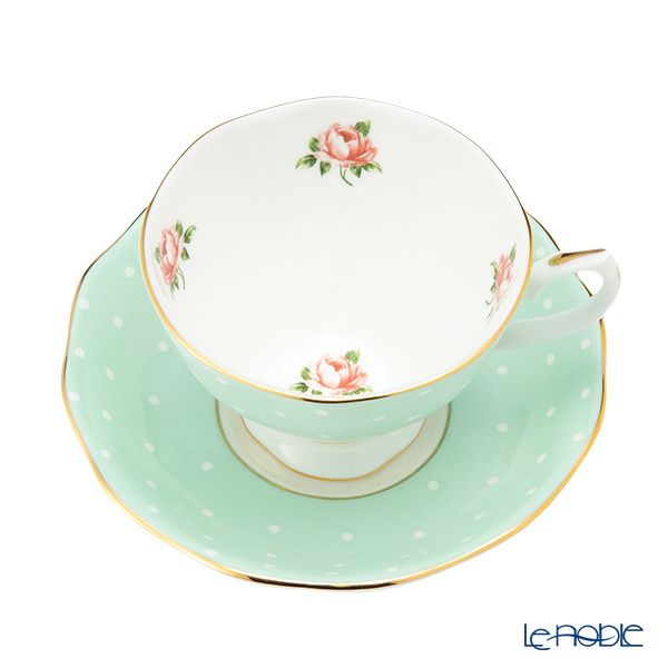 ロイヤル・アルバート ポルカローズ ヴィンテージ ティーカップ＆ソーサー