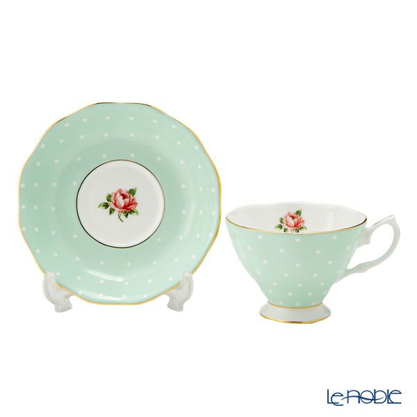 ロイヤル・アルバート ポルカローズ ヴィンテージ ティーカップ＆ソーサー