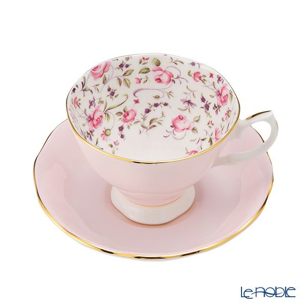 ロイヤル・アルバート ローズコンフェッティ ヴィンテージ ティーカップ＆ソーサー