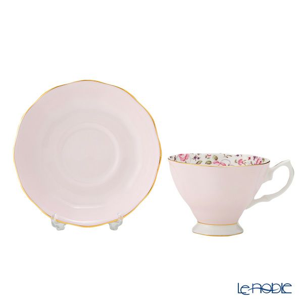 ロイヤル・アルバート ローズコンフェッティ ヴィンテージ ティーカップ＆ソーサー