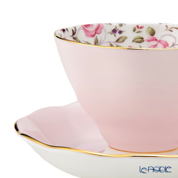 ロイヤル・アルバート ローズコンフェッティ ヴィンテージ ティーカップ＆ソーサー