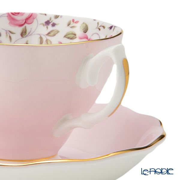 ロイヤル・アルバート ローズコンフェッティ ヴィンテージ ティーカップ＆ソーサー