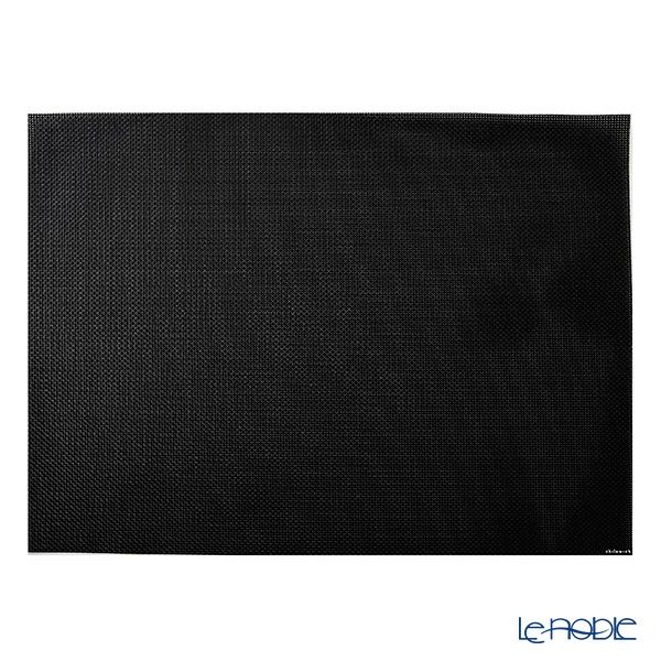 チルウィッチ Chilewich Minibasketweave ランチョンマット ブラック 36×48cm 長方形 100132-002