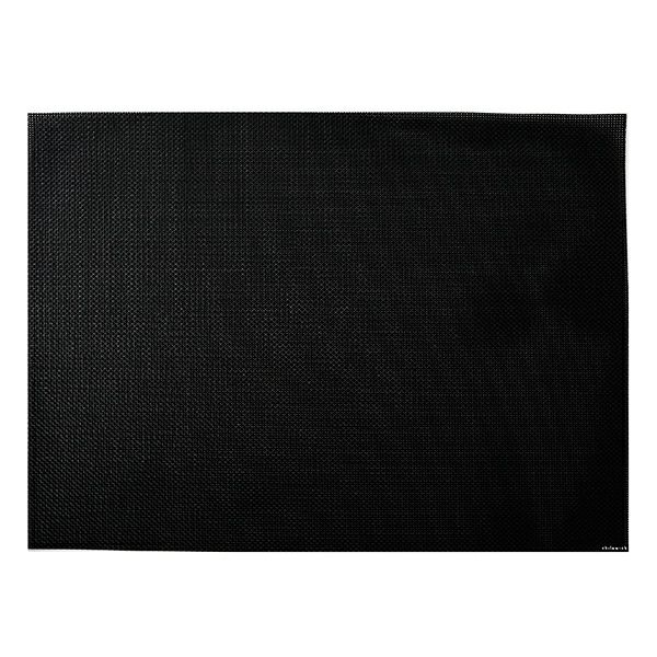 チルウィッチ Chilewich Minibasketweave ランチョンマット ブラック 36×48cm 長方形 100132-002