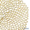 チルウィッチ Chilewich Dahlia ランチョンマット Brass 36×39cm ラウンド 100142-006